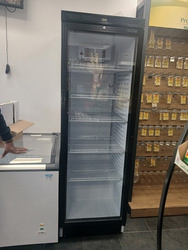 Shop fridge new for drinks - fridge,