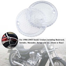 Couvercle de lentille de clignotant pour Suzuki Cruisers Intruder 1400 VX800