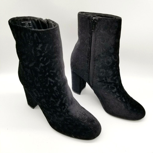 Faith womens black - faith, velour