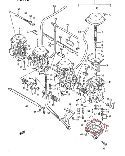 Suzuki gsx 1100 88 - 4, 88-96