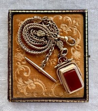 Antique GF Albert Chain T Bar