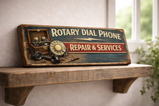 Telephone dial phone sign