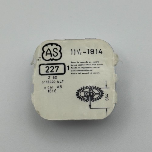 1814 sweep second wheel - as,