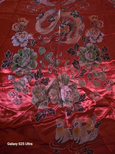 Beautiful vintage chinese silk - beautiful,