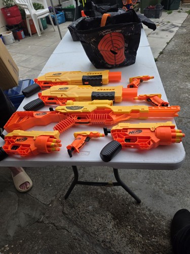 Nerf foam dart blasters bundle - nerf,