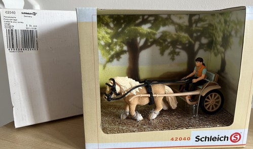 Schleich pony cart - schleich, horse