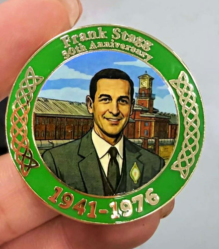 Frank stagg enamel - stagg, badge