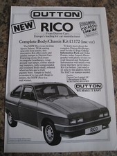 DUTTON NEW RICO COMPLETE CAR KIT WE MAKE IT EASY ADVERT A4 FILE 31