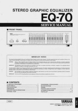Yamaha EQ-70 - Stereo Graphic