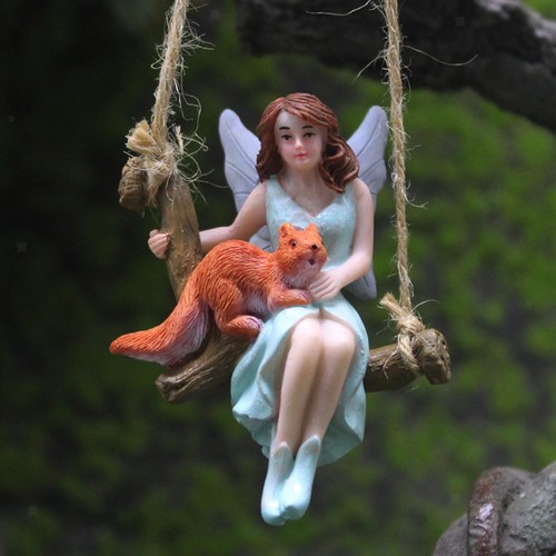 Hanging fairy garden statue - fairy,
