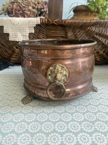 Antique copper and brass