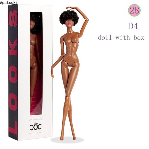 Tan skin bjd doll short - 1/6,