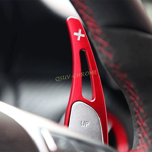 Red steering wheel shift lever - steering,