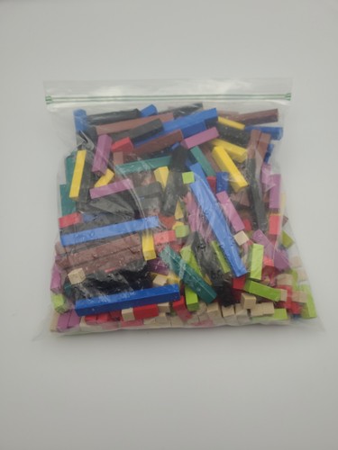 Large lot cuisenaire rods - lot,