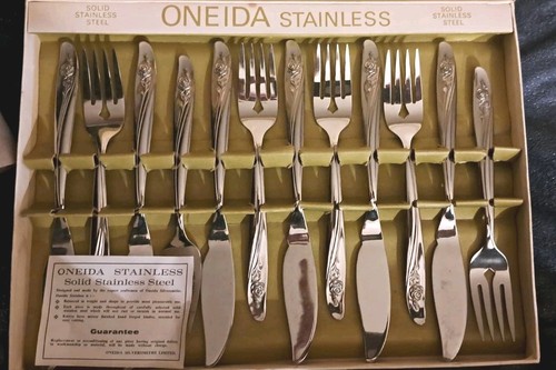 Oneida stainless steel 6 - stainless,