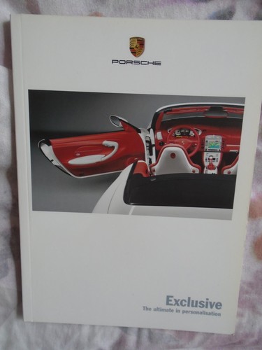 Porsche exclusive brochure - exclusive, aug