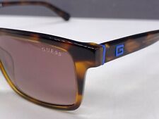 Guess Sunglasses Women Men Rectangular Brown Havana GU 6886