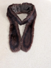 Vintage Dark Brown Mink Fur
