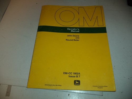 John deere 510 round - deere,