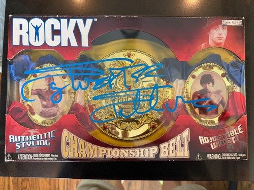 Sylvester stallone autographed - sylvester,