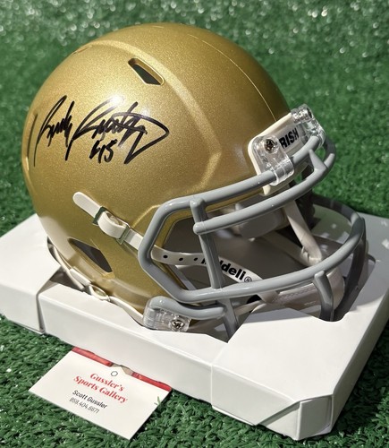 Rudy ruettiger signed - rudy, notre