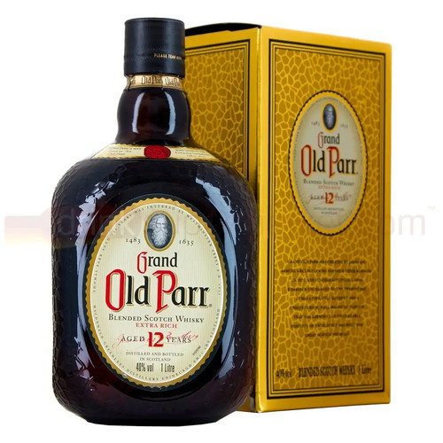 Grand old parr year whisky - year,