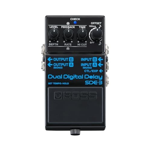 Boss sde dual digital delay - boss, sde-3