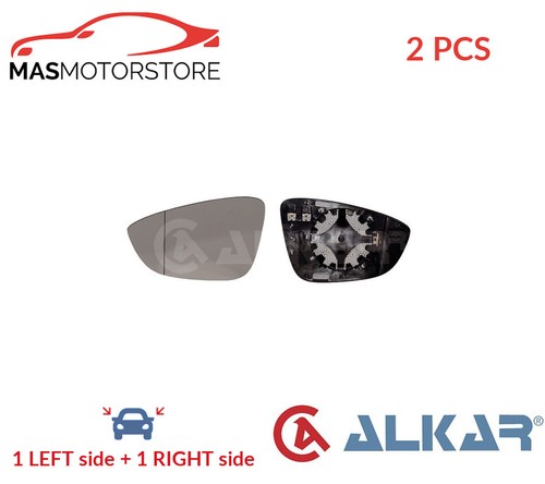 Rear view mirror glass pair - view,