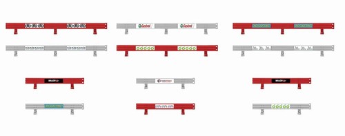 Scalextric crash barriers - barriers, with