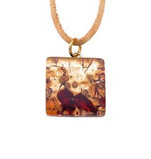 Murano Glass Pendant, Handmade