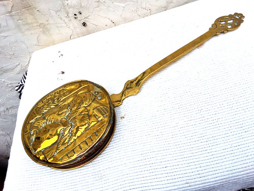 Vintage polished brass lidded - vintage,