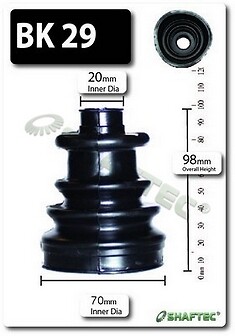 Shaftec front outer - shaftec, boot