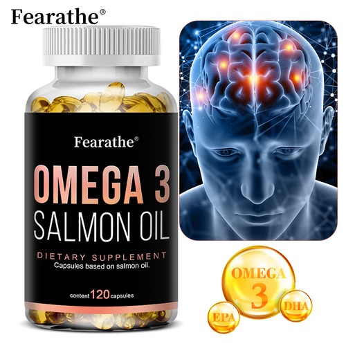 Omega salmon oil - 3, supports