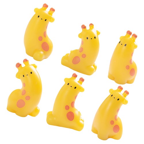 Set mini resin giraffe - 6,