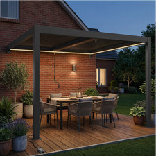 Lean To Garden Pergola Outdoor