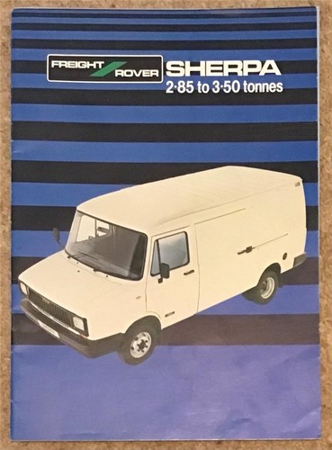 Freight rover sherpa - 2.85, to