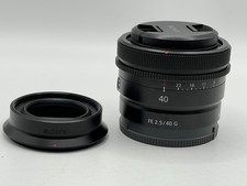 SONY SEL40F25G FE 40mm f/2.5 G