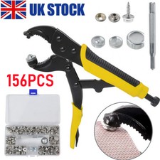 156Pcs Heavy Duty Snap