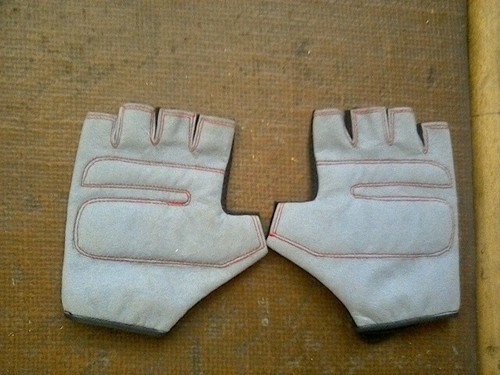 Kids gloves medium - gloves, grey