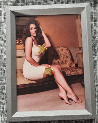 Lucy pinder framed print - lucy,