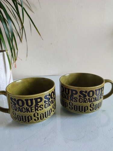 Vintage soup crackers - +, crackers'