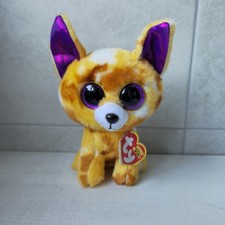 Rare Ty Beanie Boo - Pablo the Chihuahua Dog - Plush Soft Toy 6" with Tags