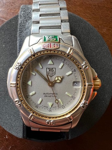 Excellent tag heuer 4000 day - excellent,