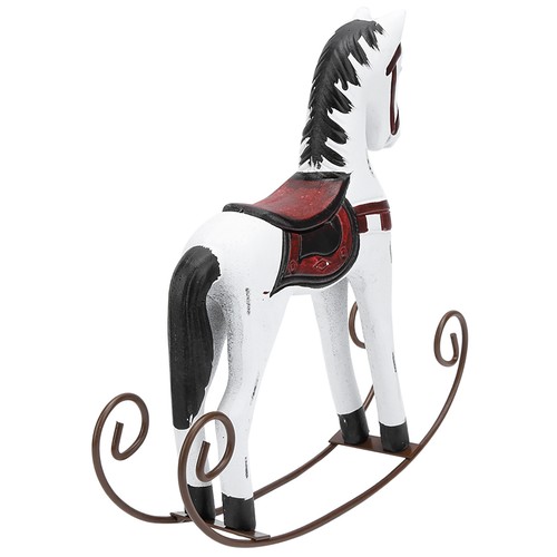 Handmade wooden rocking horse - wooden,