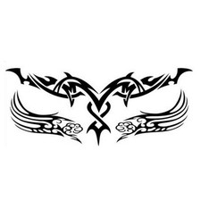 Universal Racing Hood Stripes Decal Vinyl Stickers Body For Car SUV Truck New