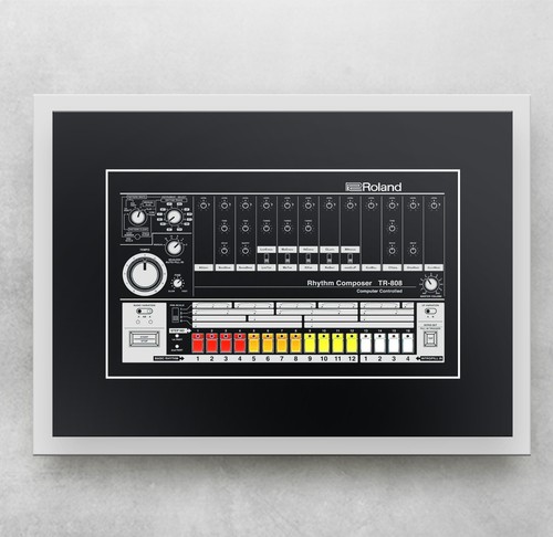 Roland 808 drum machine - roland, tr-808