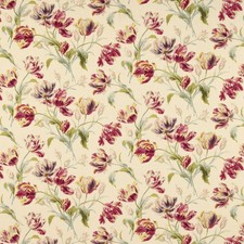 Laura Ashley Gosford Cranberry fabric remnant