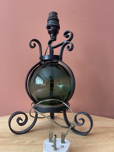 Mid c20th green glass - mid,