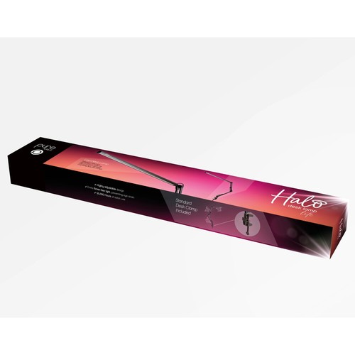 Halo led desk lamp - lamp, lite