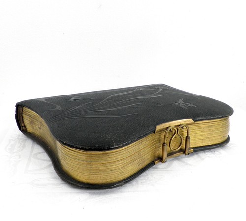 Victorian leather photo album - photo,